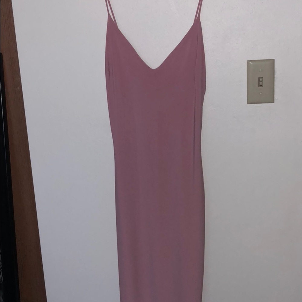 Pink gown